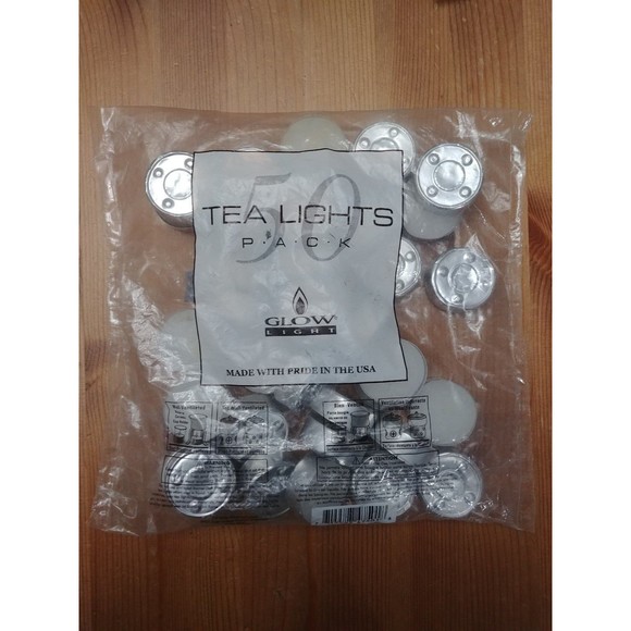 Glow Light Tea Light Pack - Picture 1 of 3
